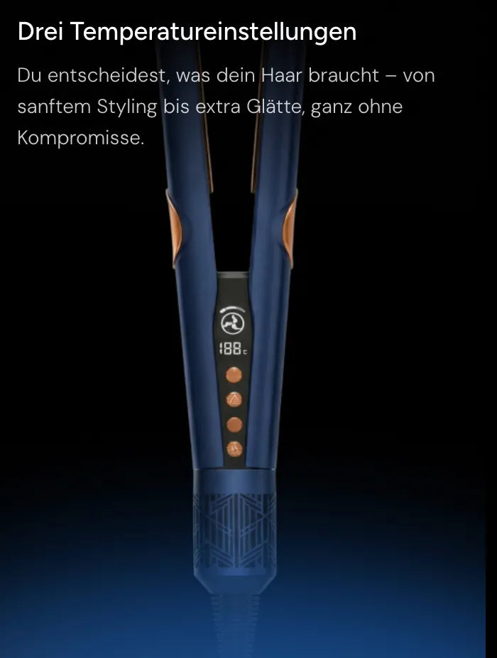 Drei Temeperatur-Einstellungen